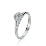 Pierścionek białe złoto z diamentami AJPZ_075